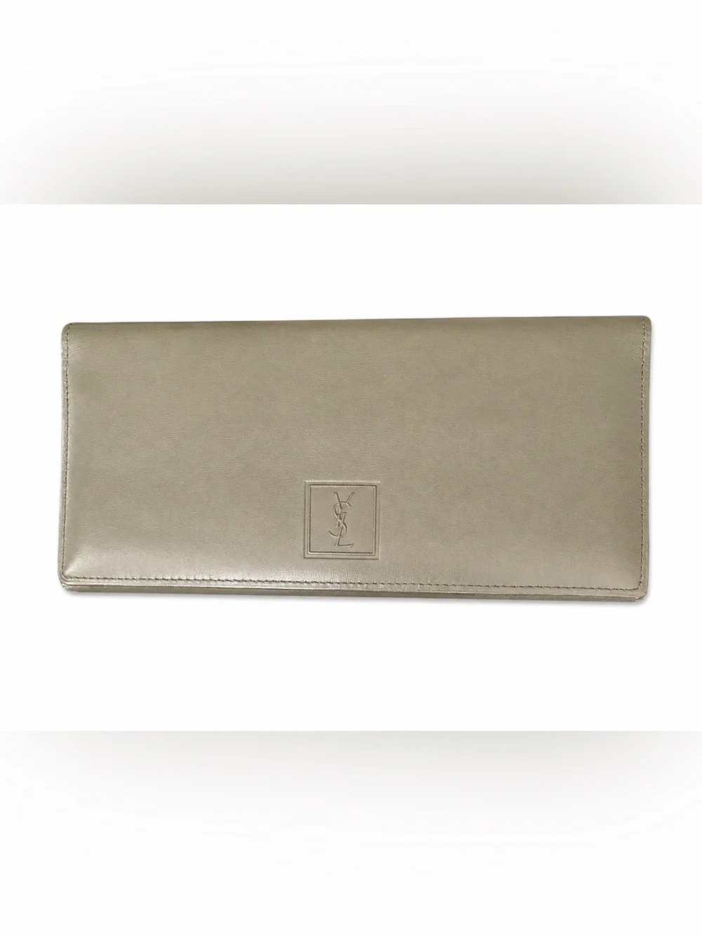 vintage Yves Saint Laurent (YSL) Long Wallet or Slim Clutch